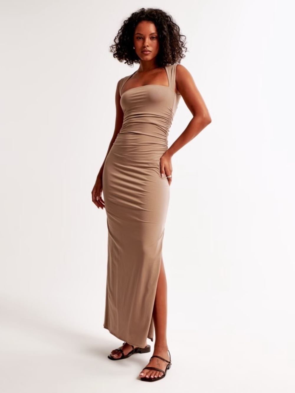 Abercrombie Ava Midi Dress - Size XS petite